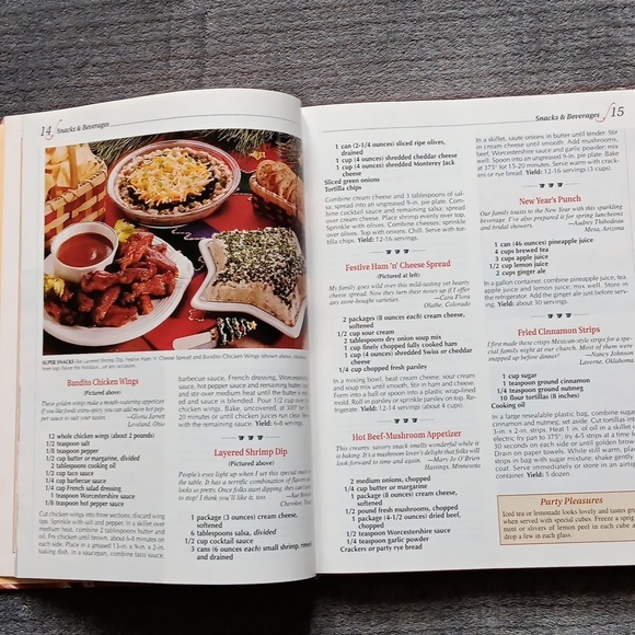 1998 Taste Of Home Hardcover Cookbook Of Annual Recipes, Holiday Kitchen Vintage - Picture 8 of 16